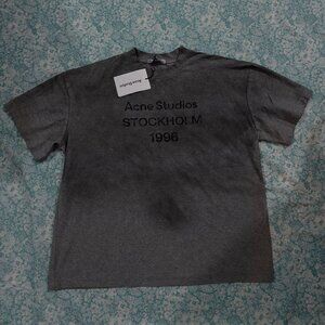 Acne Studios Black Short-Sleeved T-Shirt